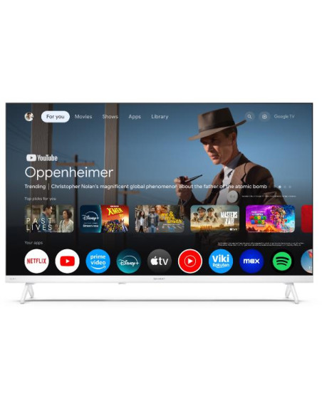 32 HF HD GOOGLE TV FRAMELESS BIANCO