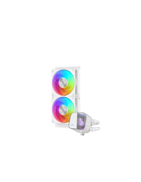 SAMA RAFF LIQUIDO L70 240WH WHITE ARGB POMPA CERAMICA VENTOLE 28mm