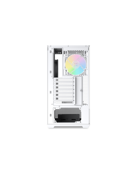 SAMA MID TOWER V40 WHITE 2*TG 6*FAN 120mm BIANCHE ARGB PWM