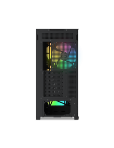 SAMA MID TOWER Z60 BLACK LISTELLO IN NOCE TG 4*FAN 140mm ARGB PWM