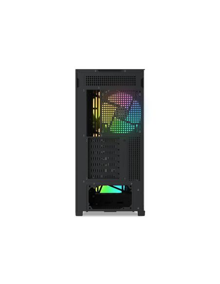 SAMA MID TOWER Z60 BLACK LISTELLO IN NOCE TG 4*FAN 140mm ARGB PWM