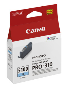 Canon PFI-5100 PC cartuccia d'inchiostro 1 pz Originale Ciano per foto 2