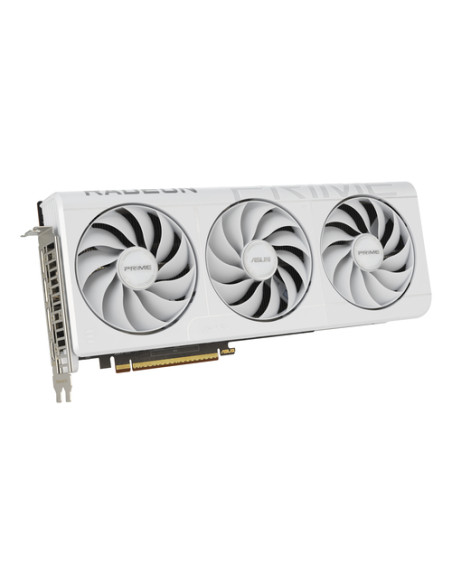 ASUS Prime -RX9070XT-O16G-WHITE AMD Radeon RX 9070 XT 16 GB GDDR6