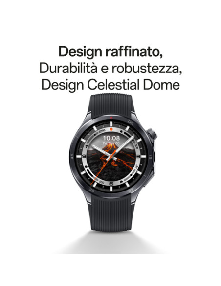 OPPO Watch X2, Display AMOLED da 1.50’’, Bluetooth 5.2 BLE, GPS, NFC, ColorOS Watch 7.0, Doppio processore Qualcomm, Android