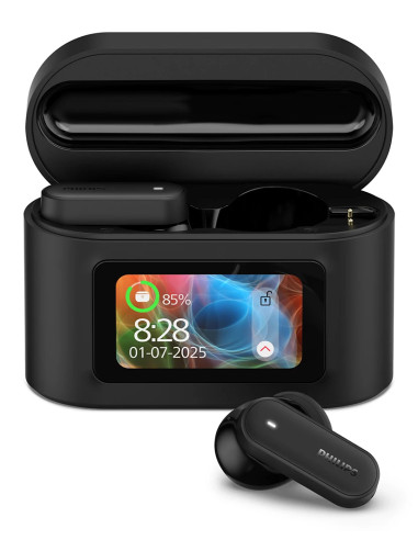 Philips 6000 series TAT6000BK/00 cuffia e auricolare True Wireless Stereo (TWS) In-ear Musica e Chiamate Bluetooth Nero