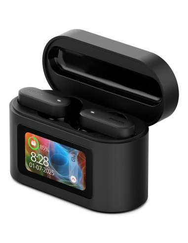 Philips 6000 series TAT6000BK/00 cuffia e auricolare True Wireless Stereo (TWS) In-ear Musica e Chiamate Bluetooth Nero