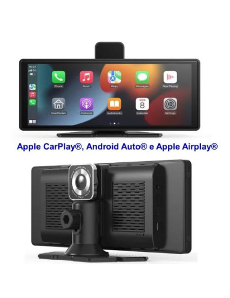 SCHERMO MAXCOM MC01 VIBE APPLE CARPLAY ANDROID AUTO E APPLE AIRPLAY DASH CAM