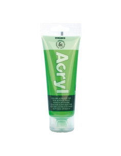TEMPERA TUBO ACRILICO COL.VERDE75ML