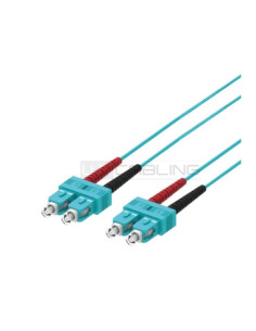 PATCH 2FO OM3 LCD/LCD AQUA 7.5M