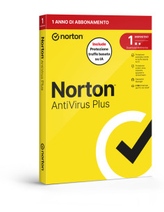 NORTON ANTIVIRUS PLUS 2026 -ANTITRUFFA- 1 DISPOSITIVO 12 MESI 2GB - IT BOX