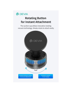 DEVIA SUPPORTO MAGNETICO MULTI-ANGOLO REGOLABILE PER SUPPORTO TELEFONO