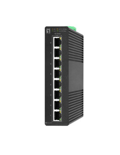 LevelOne IGS-2108P switch di rete Gestito L2 Gigabit Ethernet (10/100/1000) Supporto Power over Ethernet (PoE) Nero