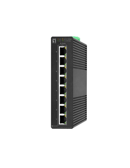 LevelOne IGS-2108P switch di rete Gestito L2 Gigabit Ethernet (10/100/1000) Supporto Power over Ethernet (PoE) Nero