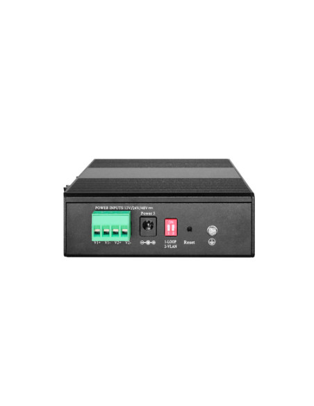 LevelOne IGS-2108P switch di rete Gestito L2 Gigabit Ethernet (10/100/1000) Supporto Power over Ethernet (PoE) Nero