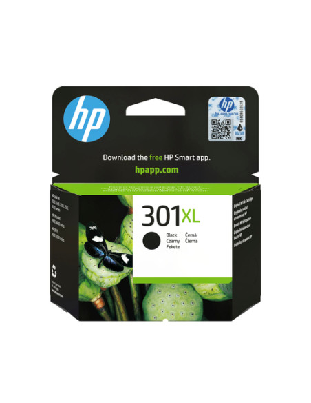 HP Cartuccia originale inchiostro nero ad alta capacità 301XL