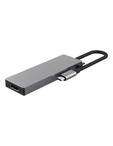 Trust 26062 hub di interfaccia USB tipo-C Grigio