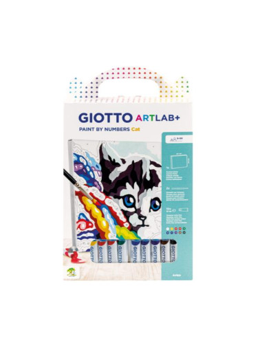 ART LAB NUMBER CAT- KIT CREATIVO