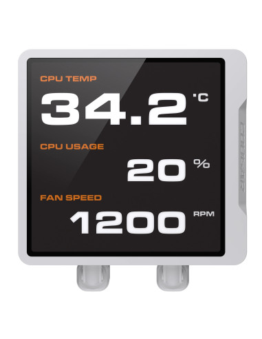 COUGAR Poseidon Vistek Pro ARGB 360 Processore Raffreddatore di liquidi tutto in uno 12 cm Bianco