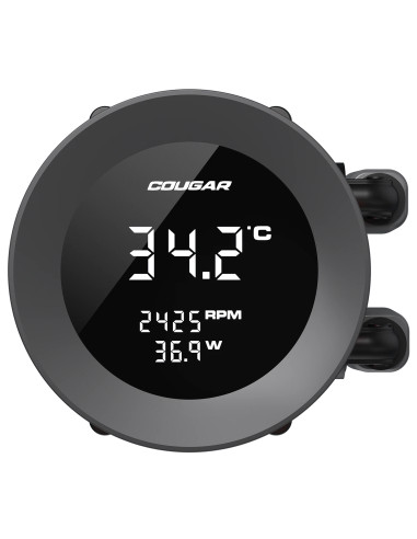 COUGAR Poseidon Vistek 240 Processore Raffreddatore di liquidi tutto in uno 12 cm Nero