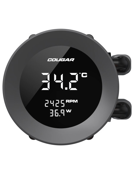 COUGAR Poseidon Vistek 240 Processore Raffreddatore di liquidi tutto in uno 12 cm Nero