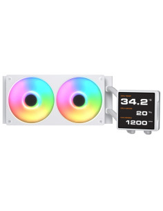 COUGAR Poseidon Vistek Pro ARGB 240 Processore Raffreddatore di liquidi tutto in uno 12 cm Bianco
