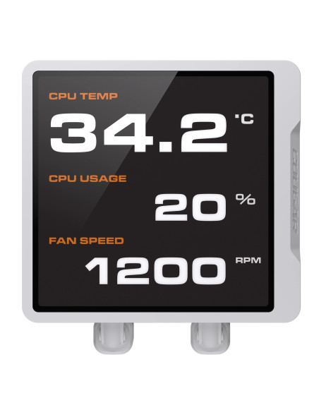 COUGAR Poseidon Vistek Pro ARGB 240 Processore Raffreddatore di liquidi tutto in uno 12 cm Bianco