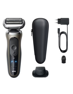 Braun Series 7 72-C1200s Trimmer Nero, Bronzo, Acciaio inox