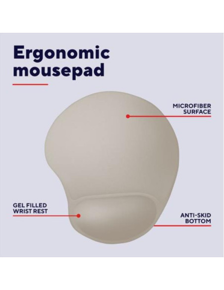 BIGFOOT MOUSEPAD BEIGE