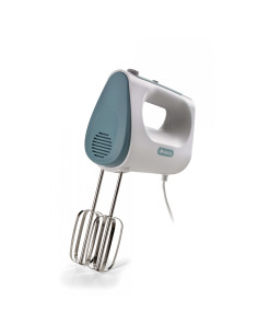 Ariete 1545 Sbattitore Breakfast, 450W, 5 velocità, Funzione turbo, 2 fruste, White & Aegean teal