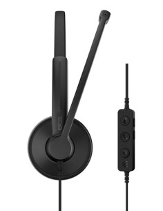 EPOS 1001421 cuffia e auricolare Cablato A Padiglione Ufficio USB Type-C / USB Type-A Nero 2