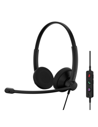 EPOS 1001421 cuffia e auricolare Cablato A Padiglione Ufficio USB Type-C / USB Type-A Nero