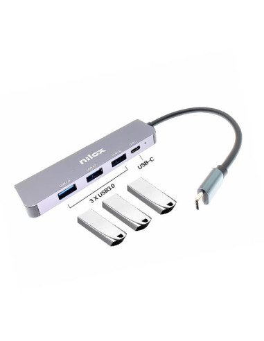 HUB USB C 3XUSB 3.0 1XUSBC