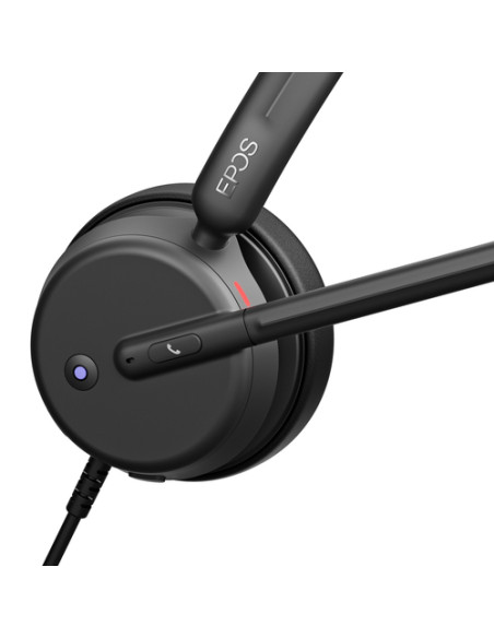 EPOS IMPACT 460T Auricolare Cablato A Padiglione Musica e Chiamate USB tipo-C Nero