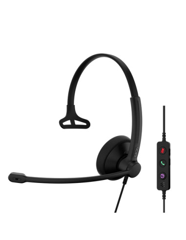 EPOS 1001419 cuffia e auricolare Cablato A Padiglione Ufficio USB Type-C / USB Type-A Nero