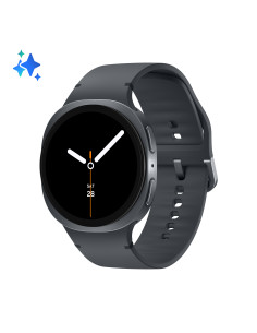 Samsung Galaxy Watch8 (Dark Gray, BT, 40mm) Smartwatch Galaxy AI, allenatore personale, design resistente agli urti, processore 