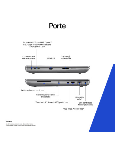 HP ZBook Fury G1i Wolf Pro Security Edition Intel Core Ultra 7 255HX Workstation mobile 40,6 cm (16") 2.5K 32 GB DDR5-SDRAM 1 TB