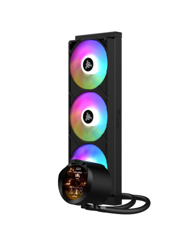 itek ARCTIC SPHERE V2 Processore Raffreddatore di liquidi tutto in uno 12 cm Nero