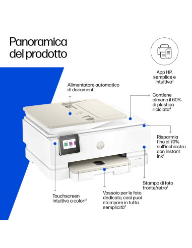HP Envy 7930 All-in-One Colore Stampante
