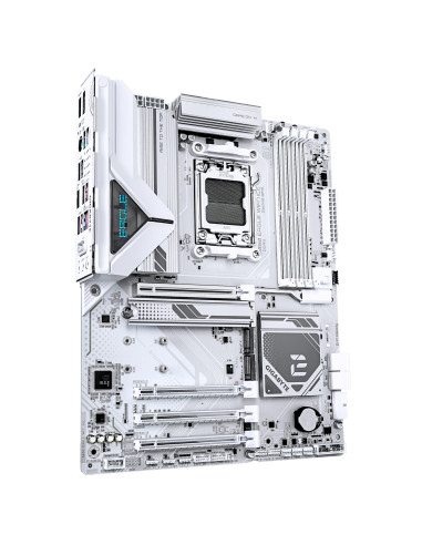 GIGABYTE B850 EAGLE WIFI7 ICE Scheda madre - CPU AMD Ryzen serie 9000, VRM digitale a 8+2+2 fasi, fino a 8200 MHz DDR5 (O.C.), 1