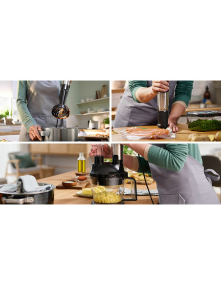 Bosch Serie 6 MSM6M622 Frullatore a immersione ErgoMaster 1000 W Inox