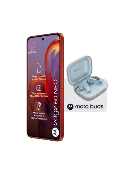 Motorola edge Pack 2x1 60 Neo 8/256 Poinciana + Moto Buds