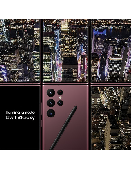 Samsung Galaxy S22 Ultra 5G Display 6.8'' Dynamic AMOLED 2X, 5 fotocamere, RAM 12 GB, 256 GB, 5.000mAh, Phantom Black