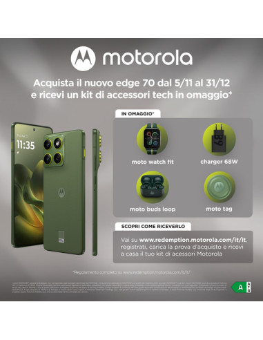 Motorola edge 70 12/512 BRONZE GREEN