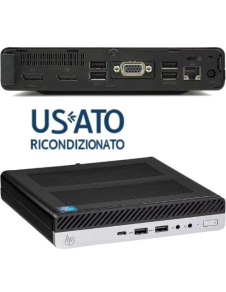 PC HP REFURBISHED 800 G4 REFHP0128W TINY-MINI i5-8500T 8GB SSD512GB W11P