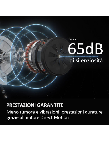 Haier Ultra X11, Lavatrice Carica Frontale 10 KG, 20% più efficente della classe A, 1400 giri, Bianco, Direct Motion, Refresh, 