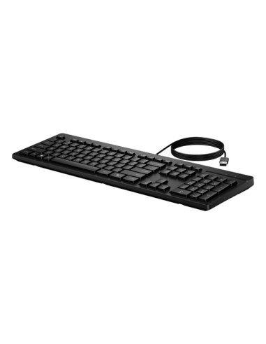 HP 125 Wired Keyboard (Bulk) tastiera Ufficio USB Nero