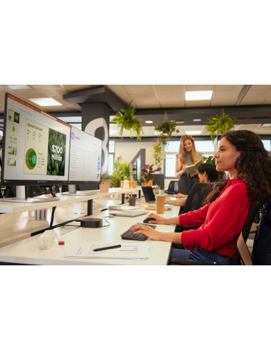 HP Combinazione di tastiera e mouse wireless ricaricabili multidispositivo 725