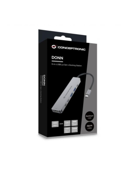 6-IN-1 DOCKING STATION USB 3.2 GEN1