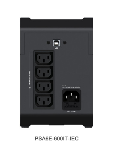 Vertiv PSA6E-600IT-IEC gruppo di continuità (UPS) A linea interattiva 0,6 kVA 315 W 4 presa(e) AC