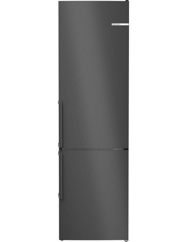 Bosch Serie 4 KGN39VXCT Frigorifero Combinato da libera installazione 203 X 60 cm Acciaio anti-impronta Classe C